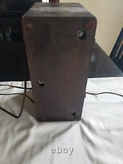 Vintage Western Electric 100f Loud Speaker 105-125 Volts -0.4 Amps 50 Watts DC O