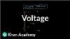 Voltage Electric Charge Electric Force And Voltage Physics Khan Academy