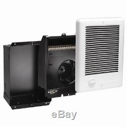 Wall Heater Electric Forced Air Recessed 120-Volt 1000-Watt Unvented White