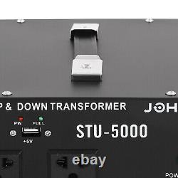 Watt Step Up Down 110V? 220V Electric Power Voltage Converter Transformer 5000W