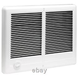 White 4,000-Watt Fan-Forced In-Wall Electric Heater 240-Volt Com-Pak Twin