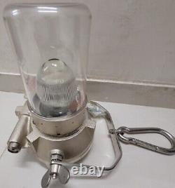 Wolf Turbolite Safety Lamp Pneumatic Electric Lamp 24 Volt 250 Watt Bulb
