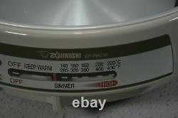 Zojirushi EP-PBC10 Gourmet Electric Skillet 120 Volts 1300 Watts Light Gray