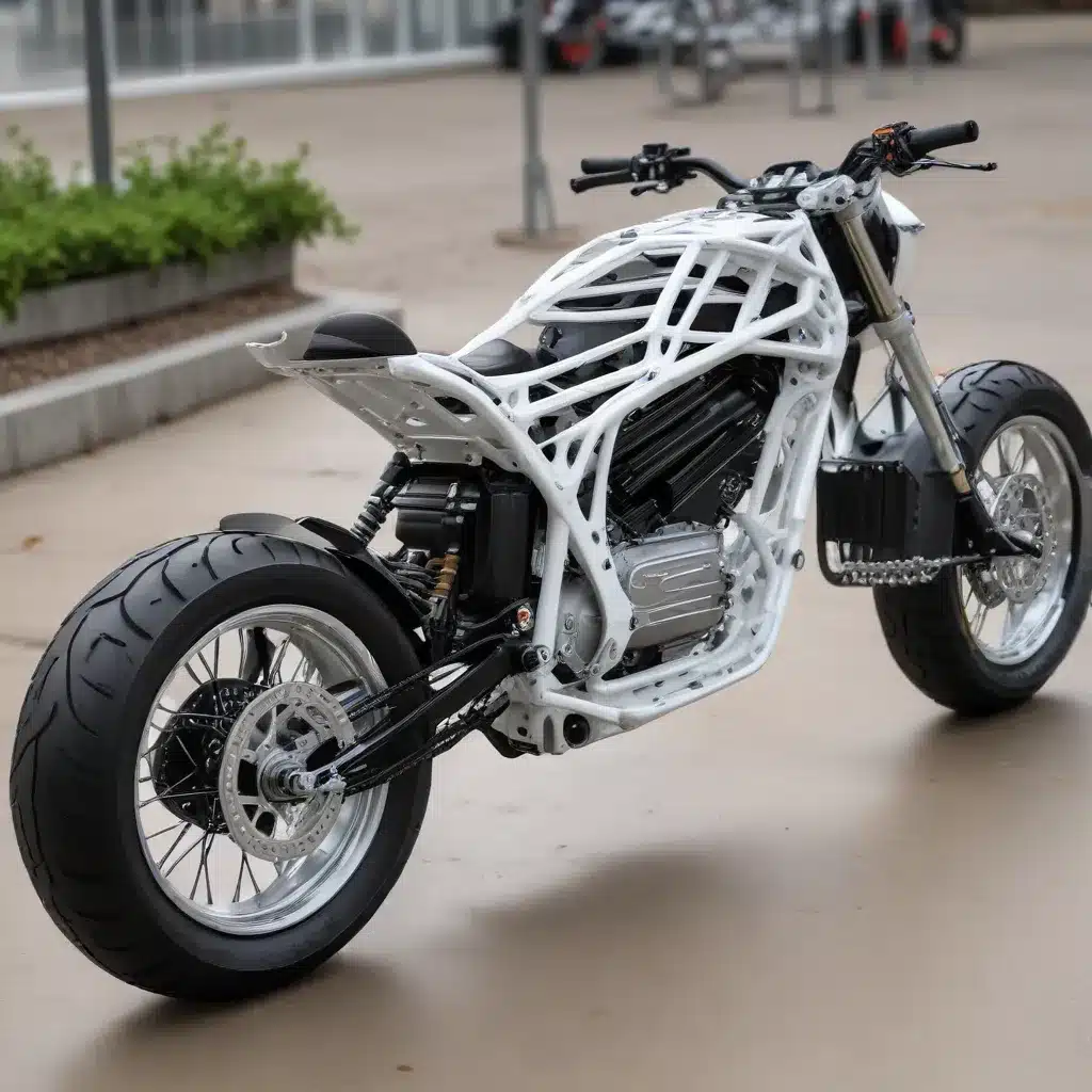 Design and Development of Chassis Frame Using Trellis Structure for Electric Motorcycles