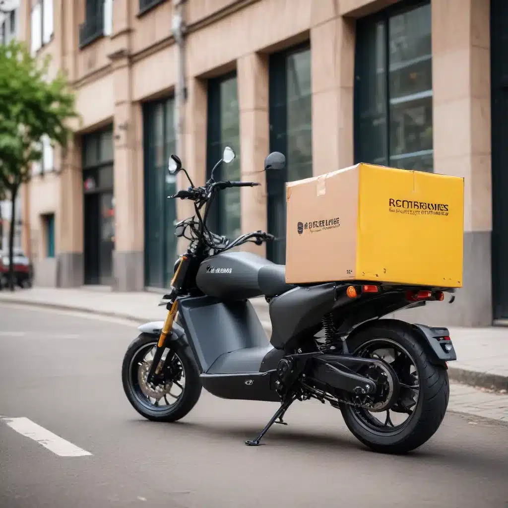 The Role of Electric Motorcycles in Sustainable Urban Logistics and Delivery Services